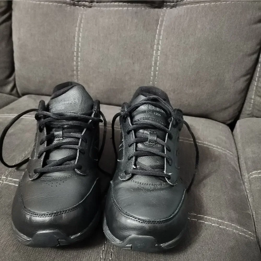 New Balance 928v3 Rollbar Black Leather Walking Shoes MW928BK3 Men's Size 15 D